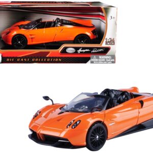 Pagani Huayra Roadster Orange 1/24 Diecast Model Car by Motormax