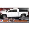 2019 GMC Sierra 1500 SLT Crew Cab 4×4 Pickup Truck with Sunroof White “Timeless Legends” Series 1/24-1/27 Diecast Model Car by Motormax