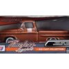 1958 GMC 100 Wideside Pickup Truck Brown Metallic “Timeless Legends” Series 1/24 Diecast Model Car by Motormax