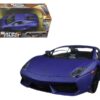 Lamborghini Gallardo LP 560-4 Matt Purple 1/24 Diecast Model Car by Motormax