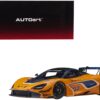 Mclaren 720S GT3 #03 Orange with Matt Black Top 1/18 Model Car by Autoart