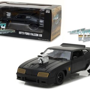 1973 Ford Falcon XB Black “Last of the V8 Interceptors” (1979) Movie 1/24 Diecast Model Car by Greenlight