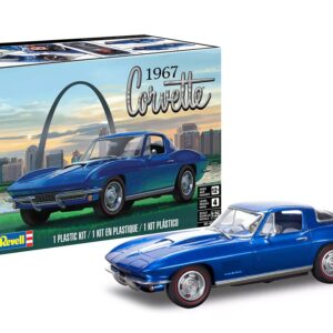 Level 4 Model Kit 1967 Chevrolet Corvette Sport Coupe 1/25 Scale Model by Revell