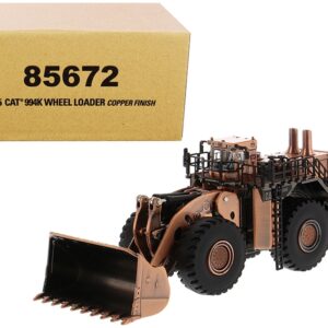 CAT Caterpillar 994K Wheel Loader Copper Finish “Elite Series” 1/125 Diecast Model by Diecast Masters