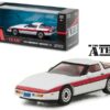 1984 Chevrolet Corvette C4 White with Red Stripe “The A-Team” (1983-1987) TV Series 1/43 Diecast Model Car by Greenlight