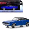 1968 Dodge Charger (Dennis Guilder’s) Blue with Black Top “Christine” (1983) Movie 1/43 Diecast Model Car by Greenlight