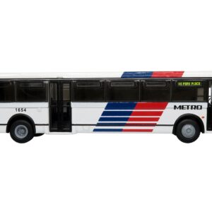 1980 Grumman 870 Advanced Design Transit Bus Metro Houston “40 Park Place” “Vintage Bus & Motorcoach Collection” 1/87 Diecast Model by Iconic Replicas