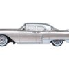 1957 Cadillac Eldorado Brougham Sandalwood Beige Metallic with Silver Top 1/87 (HO) Scale Diecast Model Car by Oxford Diecast