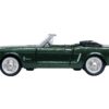 1965 Ford Mustang Convertible Ivy Green Metallic 1/87 (HO) Scale Diecast Model Car by Oxford Diecast