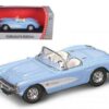 1957 Chevrolet Corvette Blue 1/43 Diecast Model Car by Road Signature