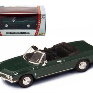 1969 Chevrolet Corvair Monza Green 1/43 Diecast Model Car by Road Signature