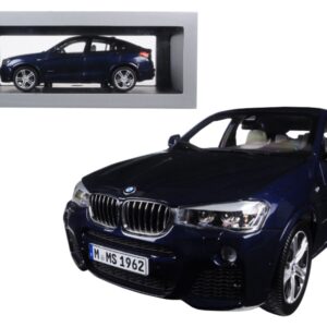 BMW X4 (F26) Imperial Blue 1/18 Diecast Model Car by Paragon