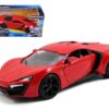 Lykan Hypersport Red “Fast & Furious 7” (2015) Movie 1/24 Diecast Model Car by Jada