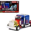 Optimus Prime Truck with Robot on Chassis from “Transformers” Movie “Hollywood Rides” Series 1/32 Diecast Model by Jada