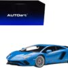 Lamborghini Aventador S Blu Nila/ Pearl Blue 1/18 Model Car by Autoart