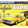 Skill 2 Model Kit 1970 Ford Galaxie “Taxi” with Luggage 1/25 Scale Model by AMT