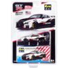 2020 Nissan GT-R (R35) Nismo “Yokohama” Black and White with Carbon Top and Red Stripes Limited Edition to 3600 pieces 1/64 Diecast Model Car by Era Car