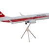 Boeing 737-800 Commercial Aircraft “American Airlines – Trans World Airlines” Gray with Red Stripes “Gemini 200” Series 1/200 Diecast Model Airplane by GeminiJets