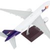 Boeing 777F Commercial Aircraft “Fedex (Federal Express)” (N889FD) White with Purple Tail “Gemini 200” Series 1/200 Diecast Model Airplane by GeminiJets