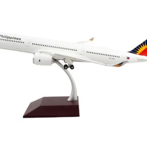 Airbus A350-900 Commercial Aircraft “Philippine Airlines” White with Tail Graphics “Gemini 200” Series 1/200 Diecast Model Airplane by GeminiJets