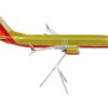 Boeing 737 MAX 8 Commercial Aircraft “Southwest Airlines” Gold and Red “Gemini 200” Series 1/200 Diecast Model Airplane by GeminiJets