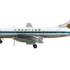 Convair CV-580 Commercial Aircraft “Frontier Airlines” White with Teal Stripes 1/400 Diecast Model Airplane by GeminiJets