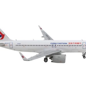 Airbus A320neo Commercial Aircraft “China Eastern Airlines” White 1/400 Diecast Model Airplane by GeminiJets