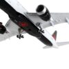 Boeing 787-9 Commercial Aircraft with Flaps Down “Air Canada” White with Black Tail 1/400 Diecast Model Airplane by GeminiJets