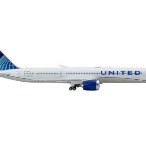 Boeing 787-10 Dreamliner Commercial Aircraft “United Airlines” (N13014) White with Blue Tail 1/400 Diecast Model Airplane by GeminiJets