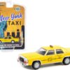 1991 Ford LTD Crown Victoria Yellow “NYC Taxi” (New York City) “Hobby Exclusive” 1/64 Diecast Model Car by Greenlight