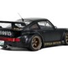 2008 RWB Bodykit “Stella Artois” Matt Black 1/18 Model Car by GT Spirit