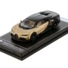 Bugatti Chiron Supersport Silk Gold Metallic and Nocturne Black “Hypercar League Collection” 1/64 Diecast Model Car by PosterCars