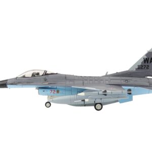 General Dynamics F-16C Fighting Falcon “Shark” Fighter Aircraft “57th Wing 64th Aggressor Squadron Nellis AFB” (March 2017) “Air Power Series” 1/72 Diecast Model by Hobby Master