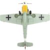 Messerschmitt BF 109F/G Fighter Aircraft “Star of Africa Lt. Hans-Joachim Marseille Libya” (1942) German Luftwaffe “Air Power Series” 1/48 Diecast Model by Hobby Master