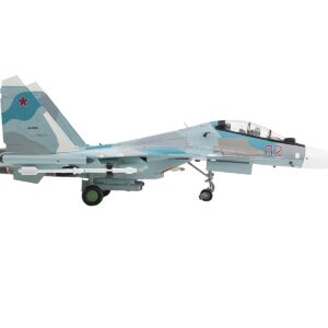 Sukhoi Su-30SM Flanker-C Fighter Aircraft “Kubinka AB Russia” (2018) Russian Air Force “Air Power Series” 1/72 Diecast Model by Hobby Master