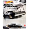 1968 Dodge Charger R/T Matt Black with Gold Tail Stripe “Fast & Furious” Series Diecast Model Car by Hot Wheels