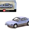 Nissan Silvia S13 RHD (Right Hand Drive) Blue Metallic and Gray “J Collection” Series 1/64 Diecast Model by Tarmac Works