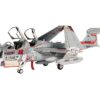 Northrop Grumman EA-6B Prowler Attack Aircraft “VAQ-132 Scorpions USS John F Kennedy” (2005) United States Navy 1/72 Diecast Model by JC Wings