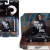 1987 Aston Martin V8 Cumberland Gray with Collectible Tin Display “007” (James Bond) “No Time to Die” (2021) Movie (25th in the James Bond Series) 1/64 Diecast Model Car by Johnny Lightning