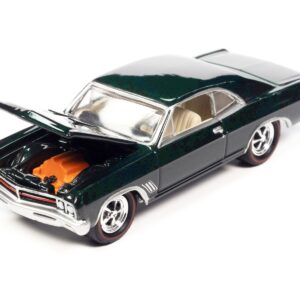 1967 Buick GS 400 Verde Green Metallic Limited Edition to 2524 pieces Worldwide “OK Used Cars” 2023 Series 1/64 Diecast Model Car by Johnny Lightning