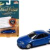 1999 Nissan Skyline GT-R RHD (Right Hand Drive) Blue Metallic with Poker Chip Collector’s Token and Game Card “Trivial Pursuit” “Pop Culture” 2022 Release 2 1/64 Diecast Model Car by Johnny Lightning