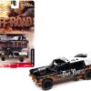 Haulin’ Hearse Custom Black with Mud Graphics “Dirt Mop” “Off Road” Series Limited Edition to 8202 pieces Worldwide 1/64 Diecast Model Car by Johnny Lightning