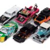 “Street Freaks” 2023 Set B of 6 Cars Release 2 1/64 Diecast Model Cars by Johnny Lightning