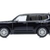 Toyota Land Cruiser ZX RHD (Right Hand Drive) Black with Mini Book No.14 1/64 Diecast Model Car by Kyosho