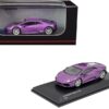 Lamborghini Huracan Coupe Purple Metallic 1/64 Diecast Model Car by Kyosho