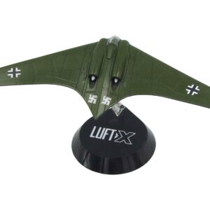 Horten Ho 229 Aircraft Prototype Dark Green “German Luftwaffe” 1/72 Model Airplane by Luft-X