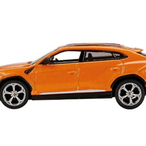 Lamborghini Urus Arancio Borealis Orange Metallic with Sunroof Limited Edition to 2400 pieces Worldwide 1/64 Diecast Model Car by True Scale Miniatures