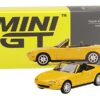 Mazda Miata MX-5 (NA) Convertible Sunburst Yellow Limited Edition to 2400 pieces Worldwide 1/64 Diecast Model Car by True Scale Miniatures