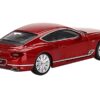 2022 Bentley Continental GT Speed Candy Red Limited Edition to 1200 pieces Worldwide 1/64 Diecast Model Car by True Scale Miniatures