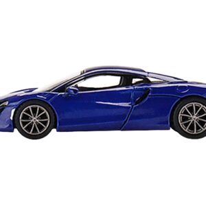 McLaren Artura Volcano Blue Metallic Limited Edition to 3000 pieces Worldwide 1/64 Diecast Model Car by True Scale Miniatures